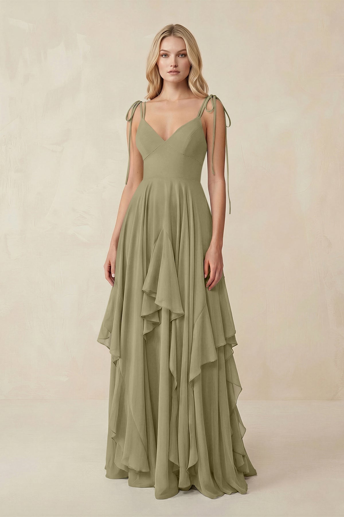 GREEN BRIDESMAID DRESSES - KissBridal