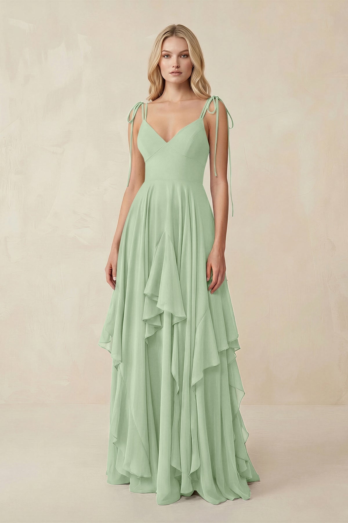Sage Bridesmaid Dresses - KissBridal