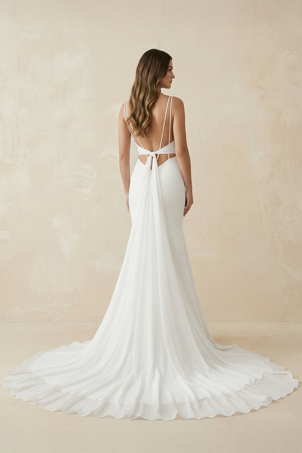Mermaid Satin Sweetheart Wedding Dress in White
