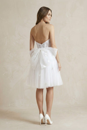 Sheath Sweetheart Lace Wedding Dresses - KISS BRIDAL Wedding Dresses