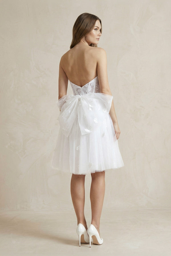 Sheath Sweetheart Lace Wedding Dresses - KISS BRIDAL Wedding Dresses